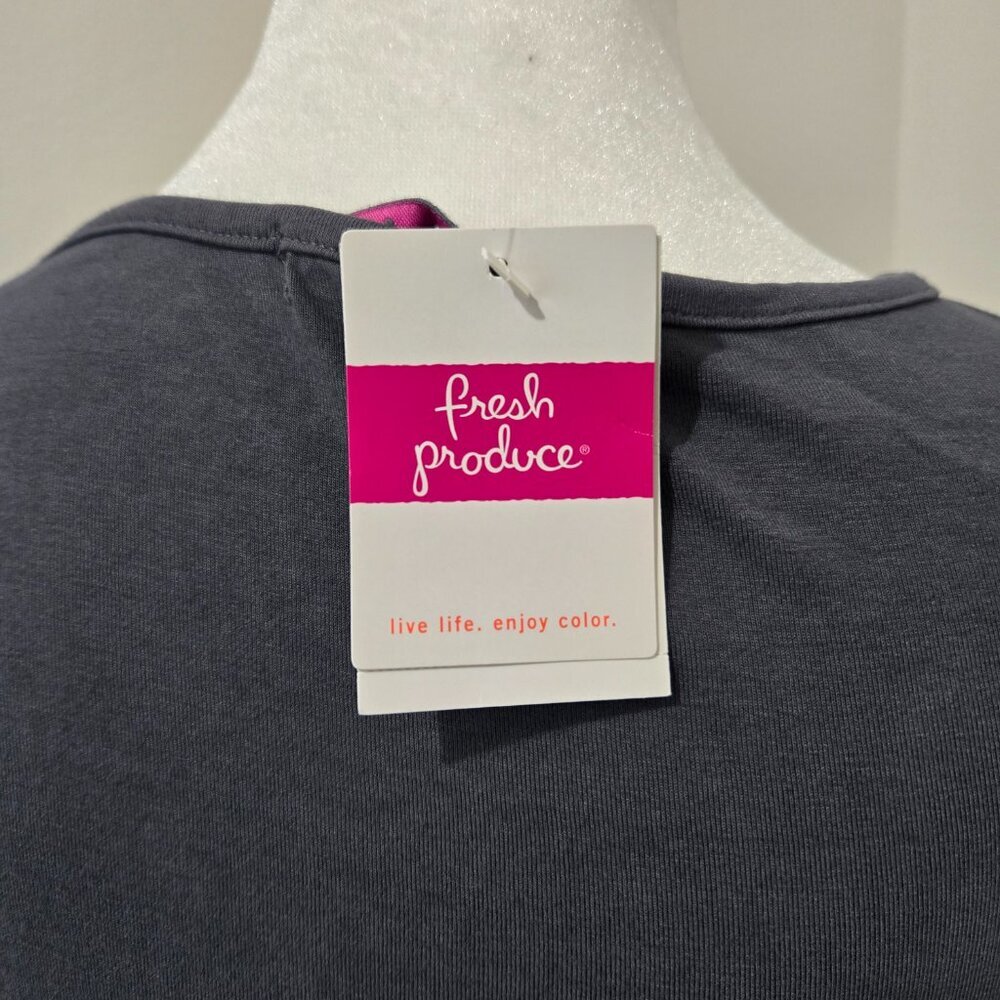 NWT Fresh Produce Midi Wrap Me Up Dress Oyster (med Gray) - Sz XL - Picture 7 of 11